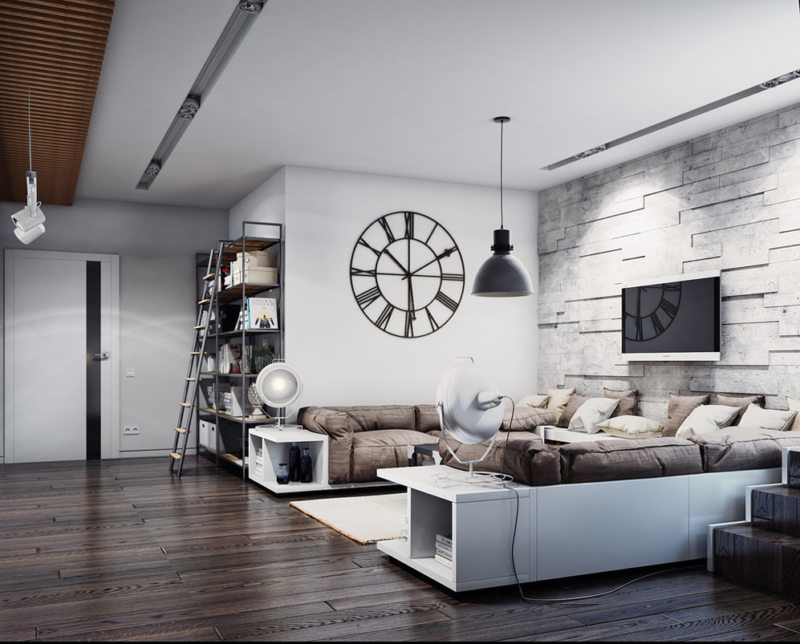 living room decor in a modern style