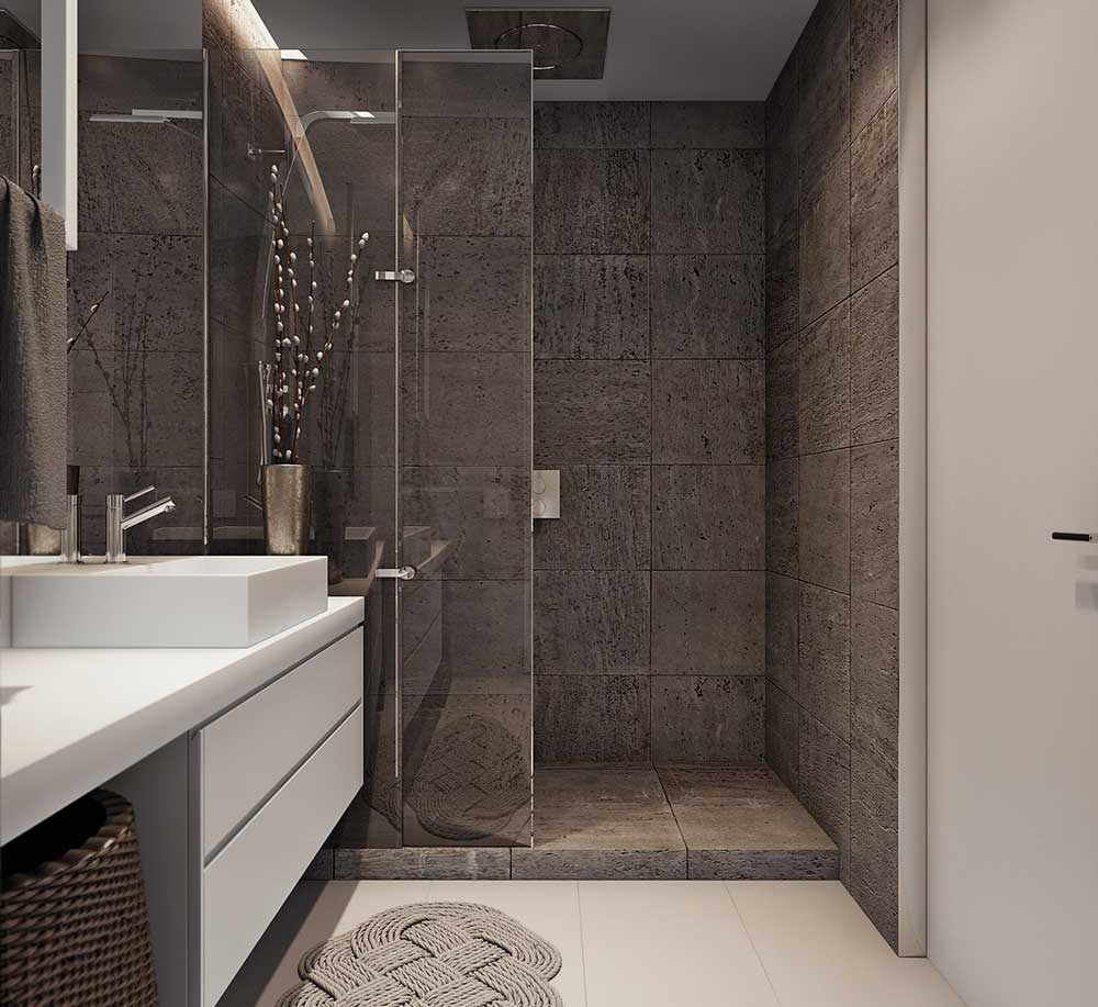 2 by 2 meter bathroom design