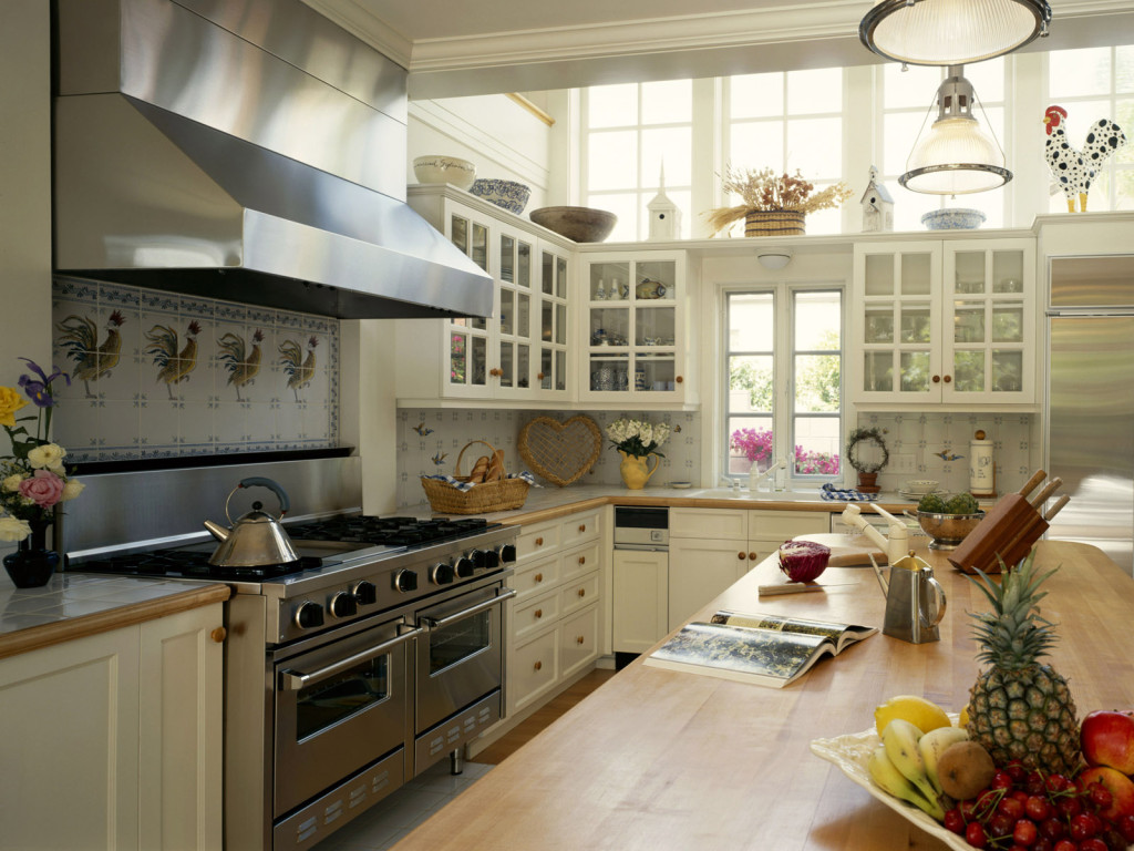 large kitchen design provence