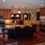 large kitchen design photo
