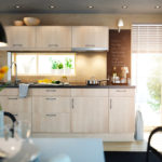 large kitchen design interior photo