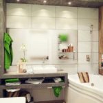 bathroom 2 m2 design photo