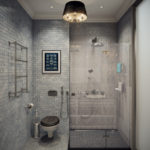 kúpeľňa 5 metrov štvorcových dizajnová fotografia