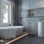 salle de bain 5 m² design moderne