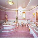 Liela baroka laika vannas istaba