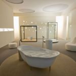 Large bathroom minimalism of the future