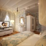 Peygamber ile Provence yatak odası dekor