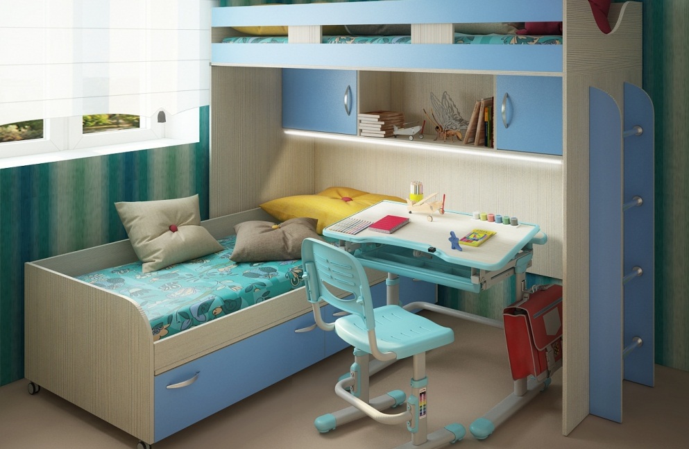 Gestaltung eines Kinderzimmers für zwei heterosexuelle Kinder
