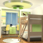 Design av et barnerom for to heterofile barn