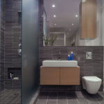 Hi-tech vannas istabas dizains