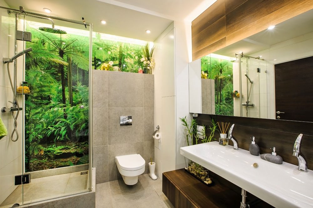 eco-stijl badkamer