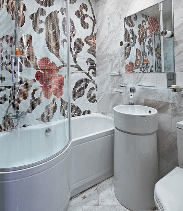 Mozaika pre kúpeľňu a dekoratívny panel