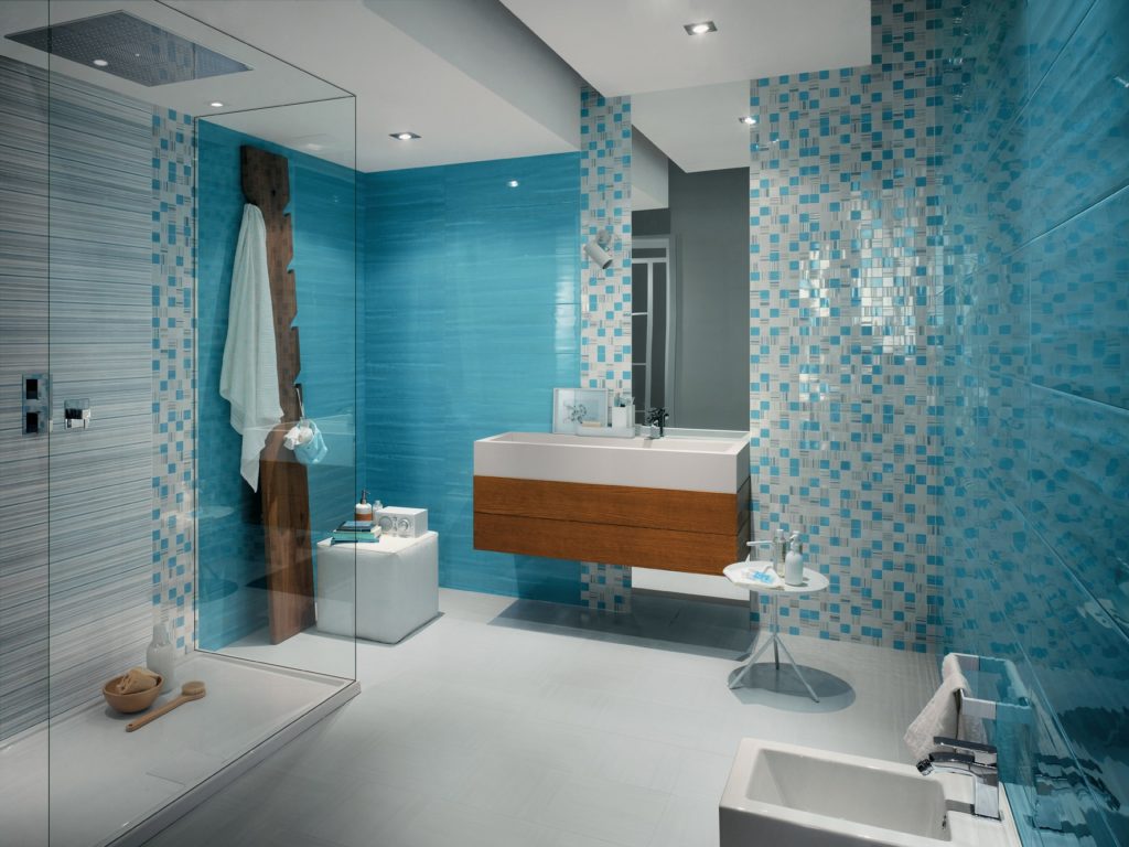 Mosaic for the bathroom unlimited possibilities