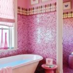 Mosaic in the classic bathroom