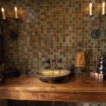 Klasická mozaiková koupelna