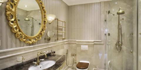 phòng tắm phong cách cổ điển