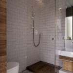 bathroom 3 sq m design