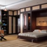 sala de estar dormitorio diseño con cama elevadora