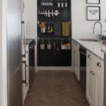 narrow kitchen design