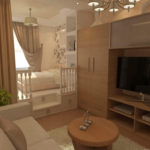 dizajn obývacej izby spálne