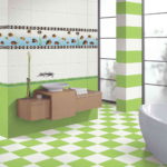 ceramic tile for a small bathroom