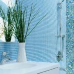 ceramic tile mosaic for the bathroom