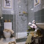 Kúpeľňové dekorácie Drevené Hi-tech vybavenie izieb