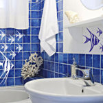 Bathroom decor nautical motifs
