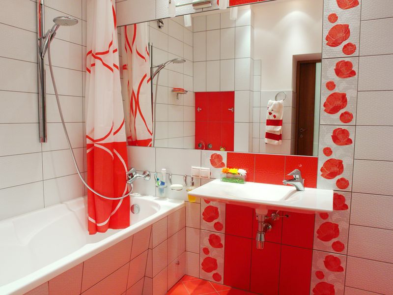 Moderná kúpeľňa dekor