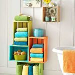 Bathroom decor with drawer nightstand