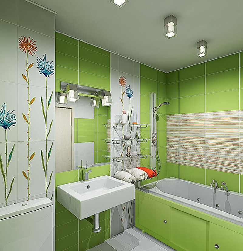 Design of the bathroom in Khrushchev functionality