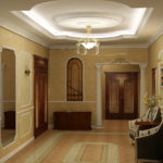 hall in a private house design