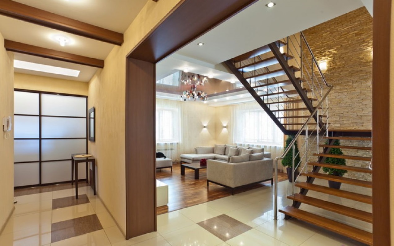 hall in the house and apartment design