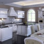 luxus art deco konyha kialakítása
