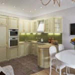 küche wohnzimmer 18 m2 design foto