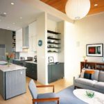 küche wohnzimmer 18 m2 design ideen