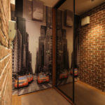 narrow corridor comfortable design