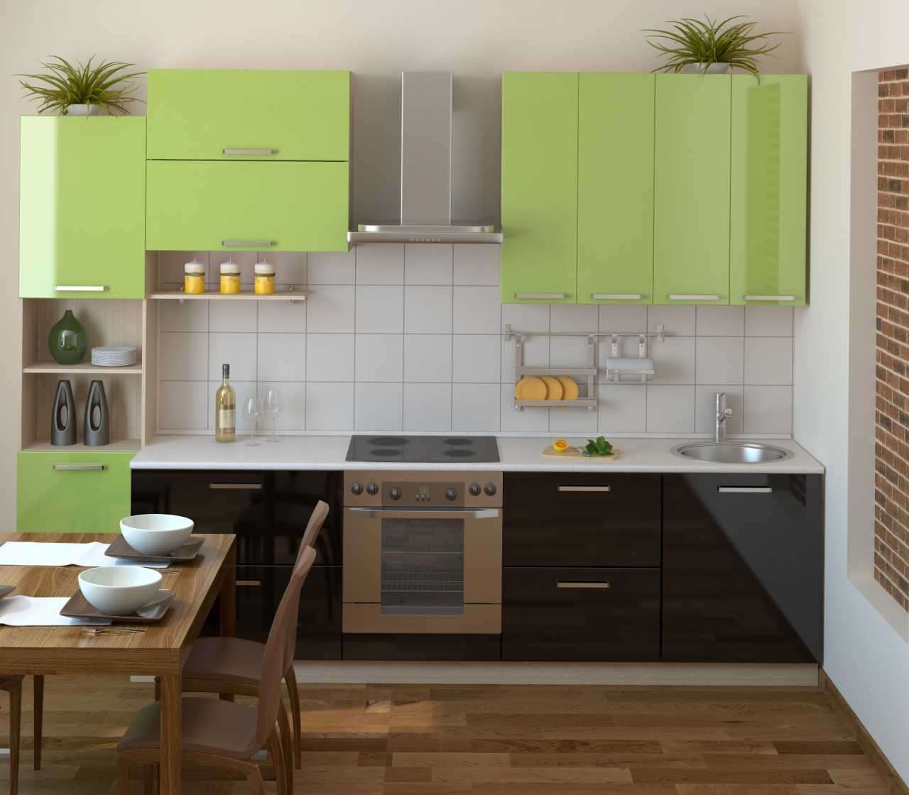 maza zaļa virtuve