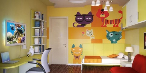 Proiectarea camerei pentru copii