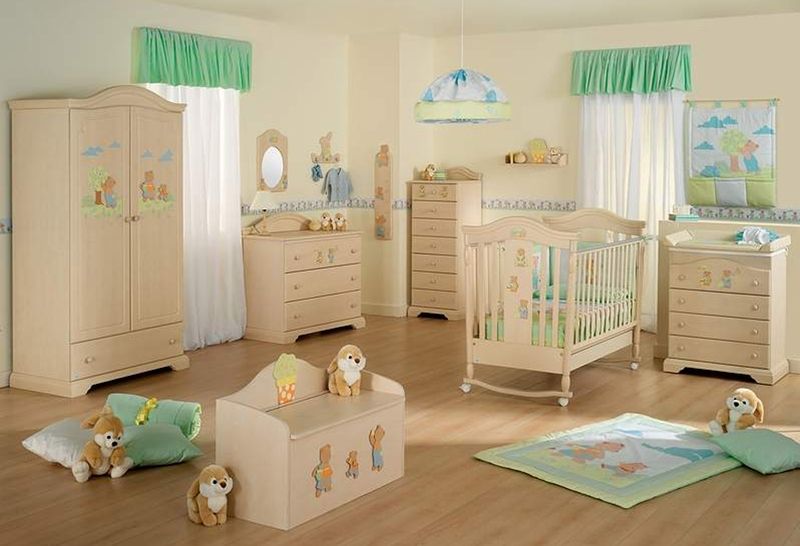 Küçük bir çocuk için bebek odası yapma