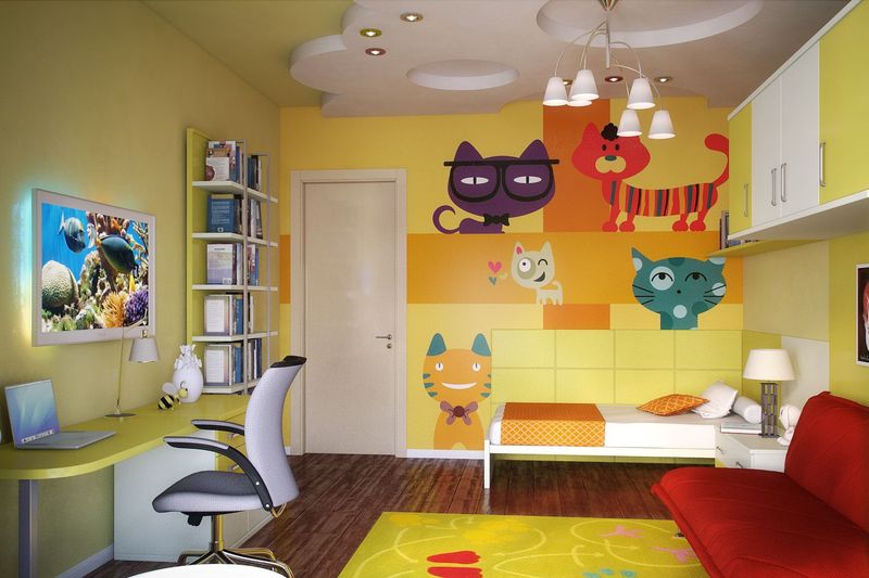 Çocuk odasının tasarımı