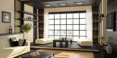 Okenné dekorácie do obývacej izby
