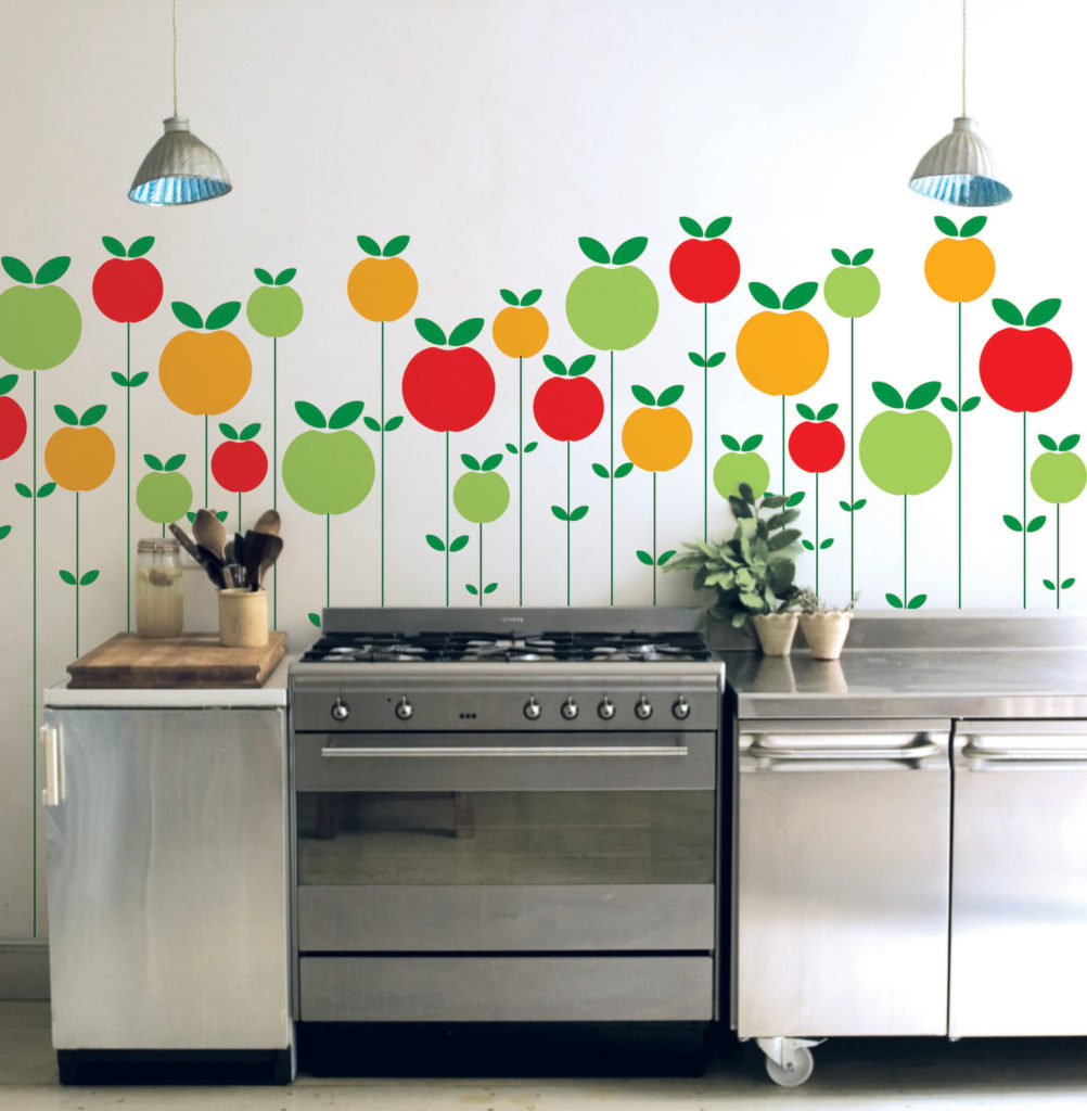 DIY virtuves DIY sienas uzlīmes