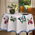 Crafts for the kitchen do-it-yourself tablecloth with embroidery