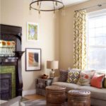 curtains in the living room decor ideas