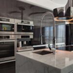 foto de design de interiores de cozinha moderna