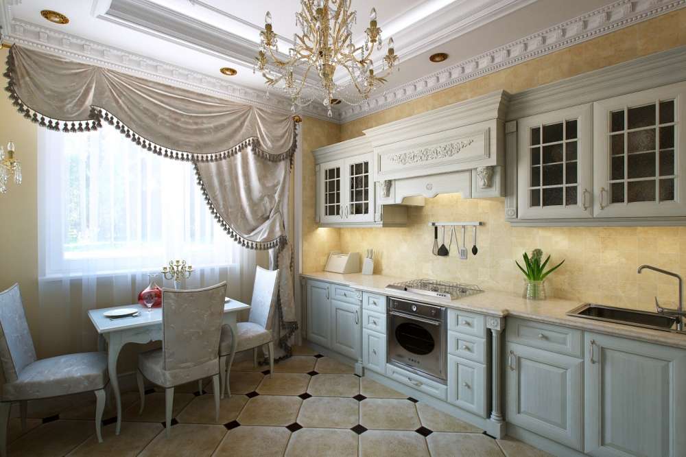 cozinha de estilo clássico