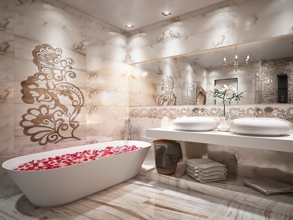 moderns vannas istabas dizains modernā stilā