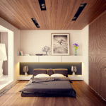 dormitor cu design balcon