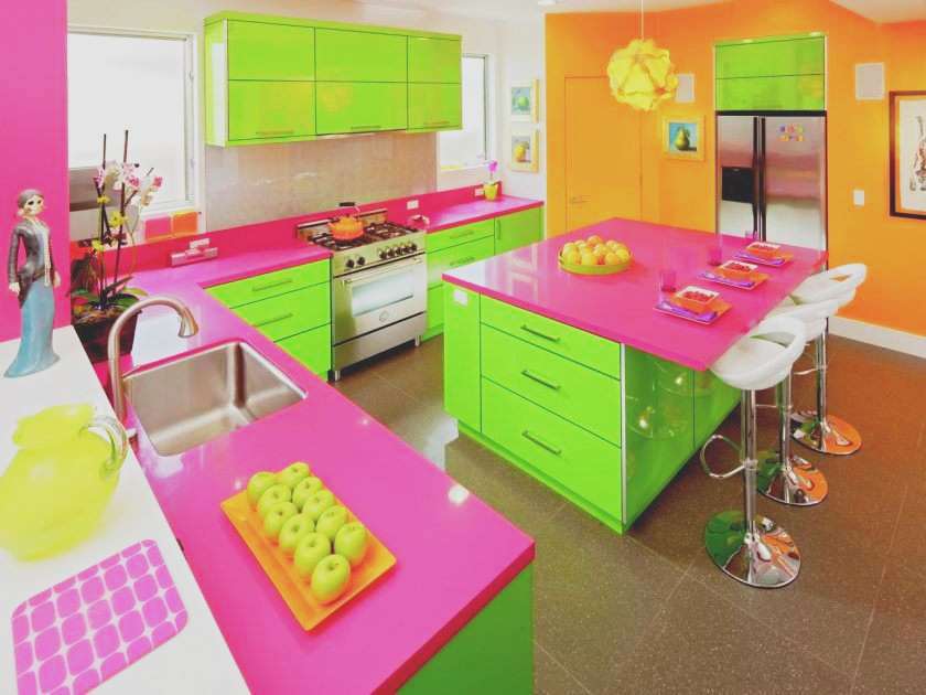 dapur hijau terang